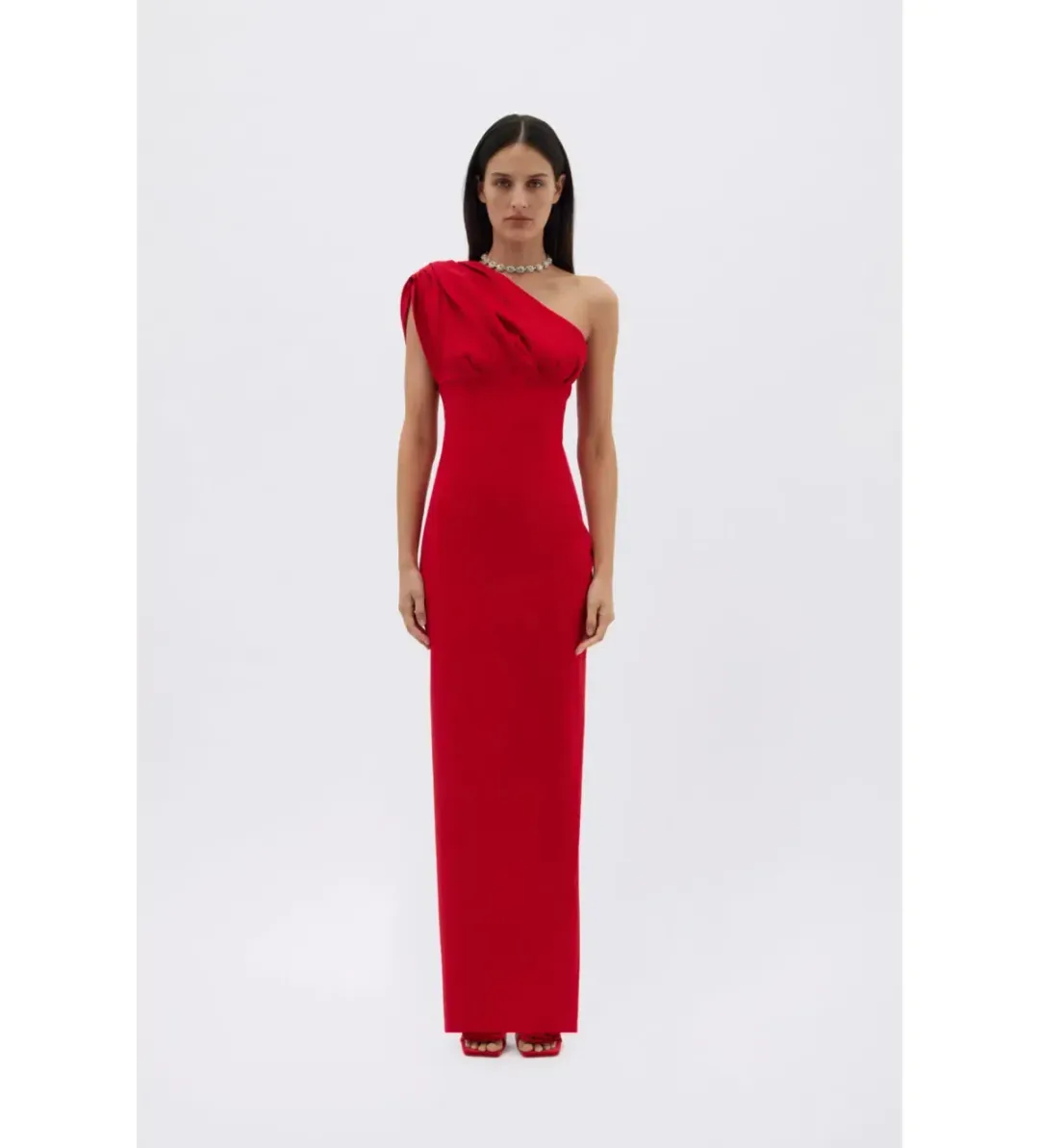Rachel Gilbert Winnie Gown in Coral Size 12 for rent on The Volte - main image