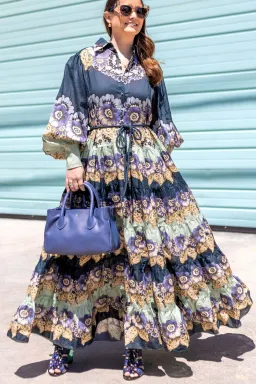 Alemais Maddalena Shirtdress size 12 for rent on The Volte - image 4