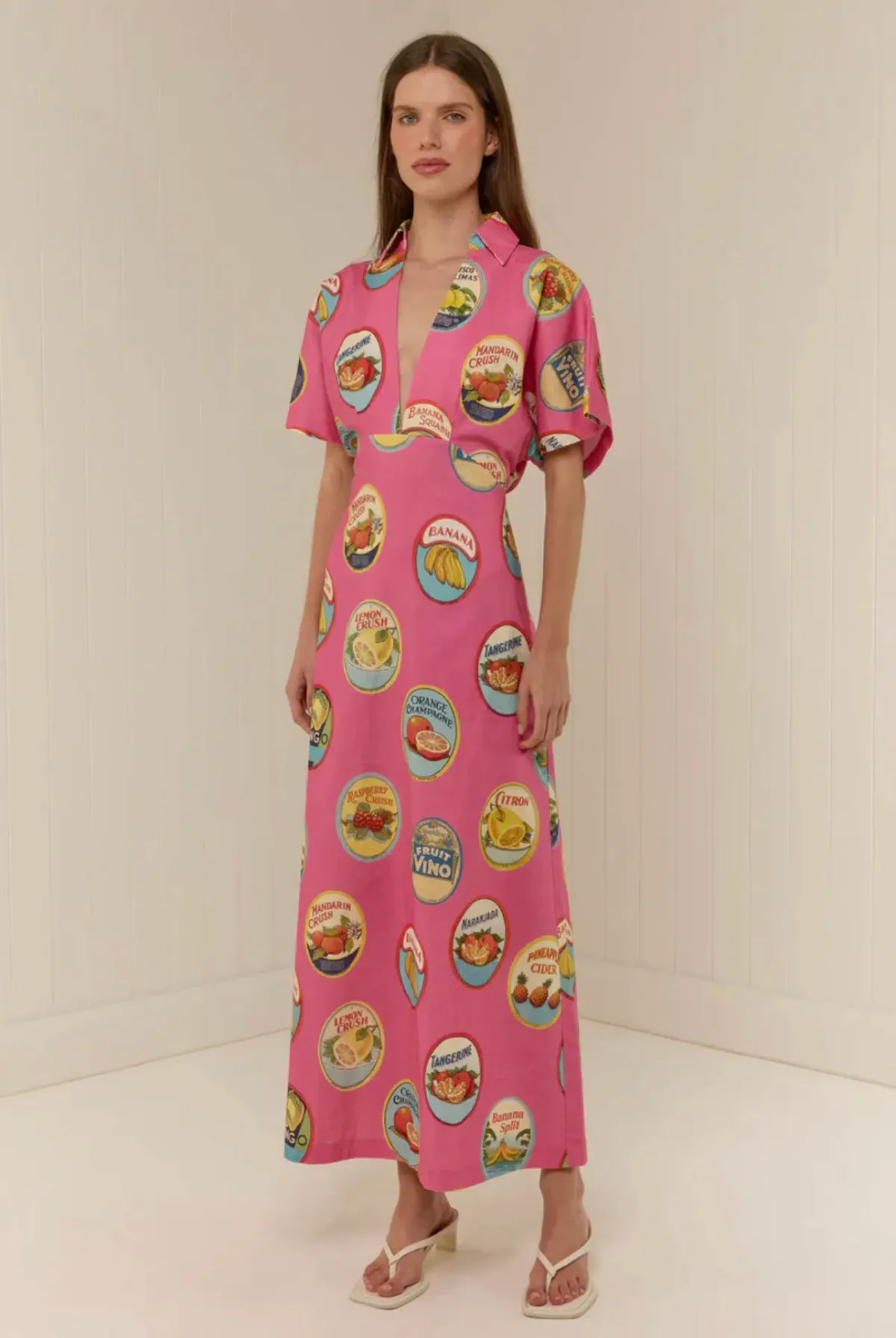 Palm Noosa Jasmine Dress in La Fruita - Size 8 - Image 1