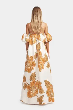 Hansen and Gretel Vetiver dress sunshine bloom size small/8 for rent on The Volte - image 2