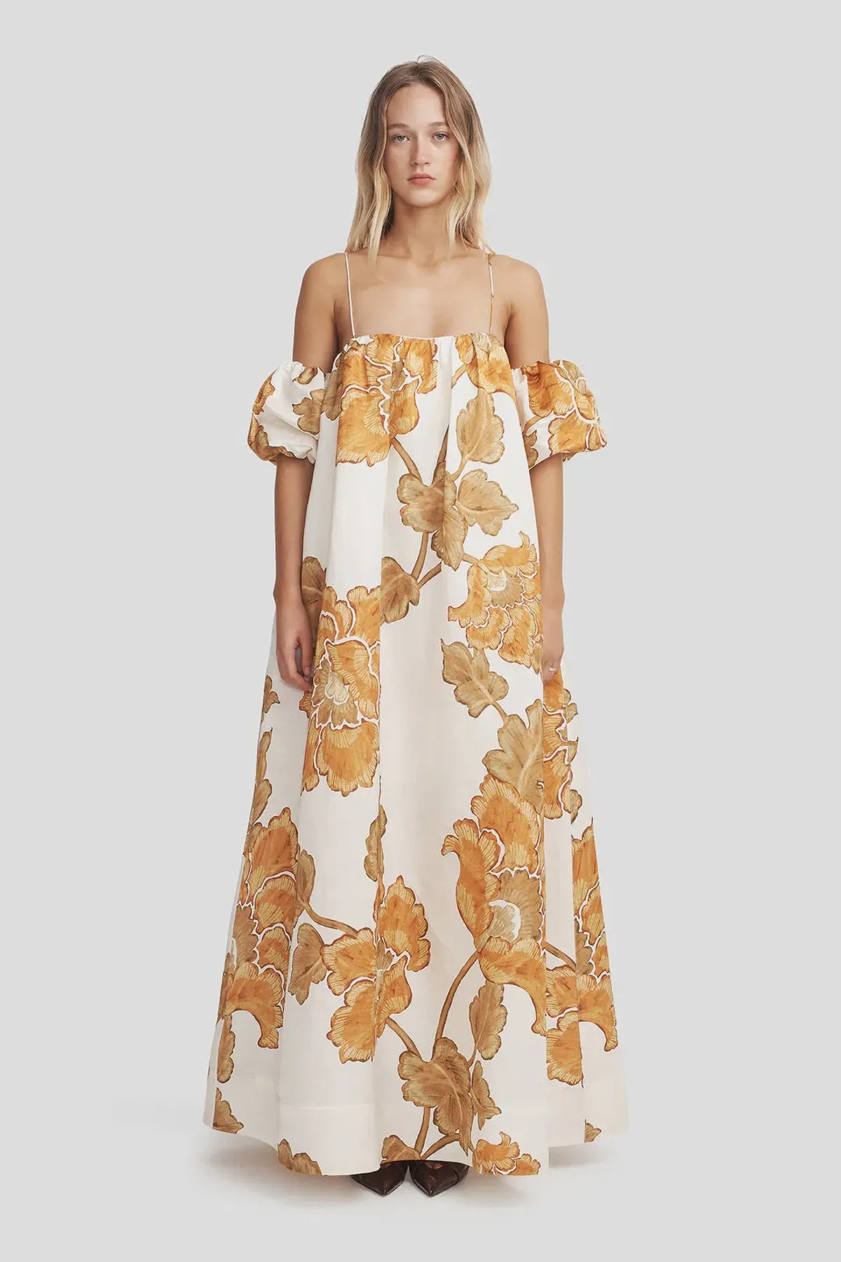 Hansen and Gretel Vetiver dress sunshine bloom size small/8 - Image 1