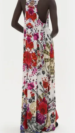 Camilla Reign of roses v neck racerback dress s.XXL for rent on The Volte - image 7