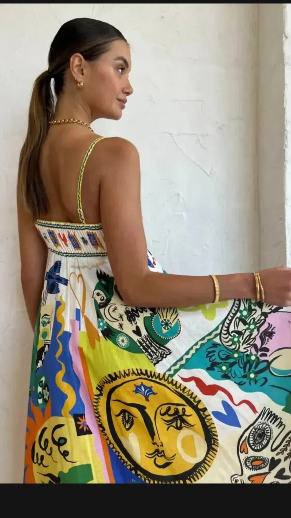 Alemais Soleil Sundress Print Size AU 8 - Image 5