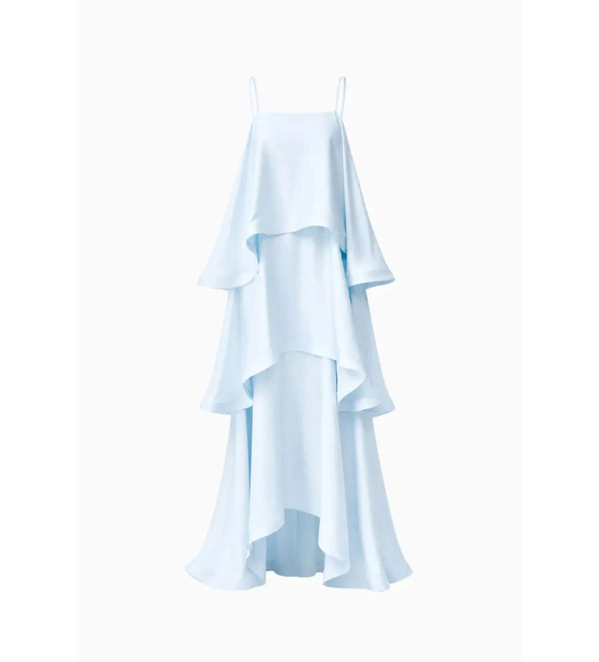 Elliatt Tilly Tiered Maxi Dress in Blue Size XS/AU 6 - Image 7