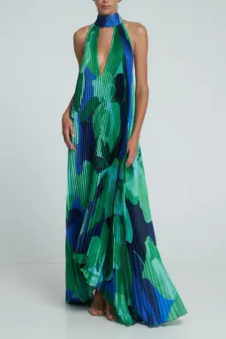 L'idee Opera Gown in Capri Green Size 14 for rent on The Volte - image 2