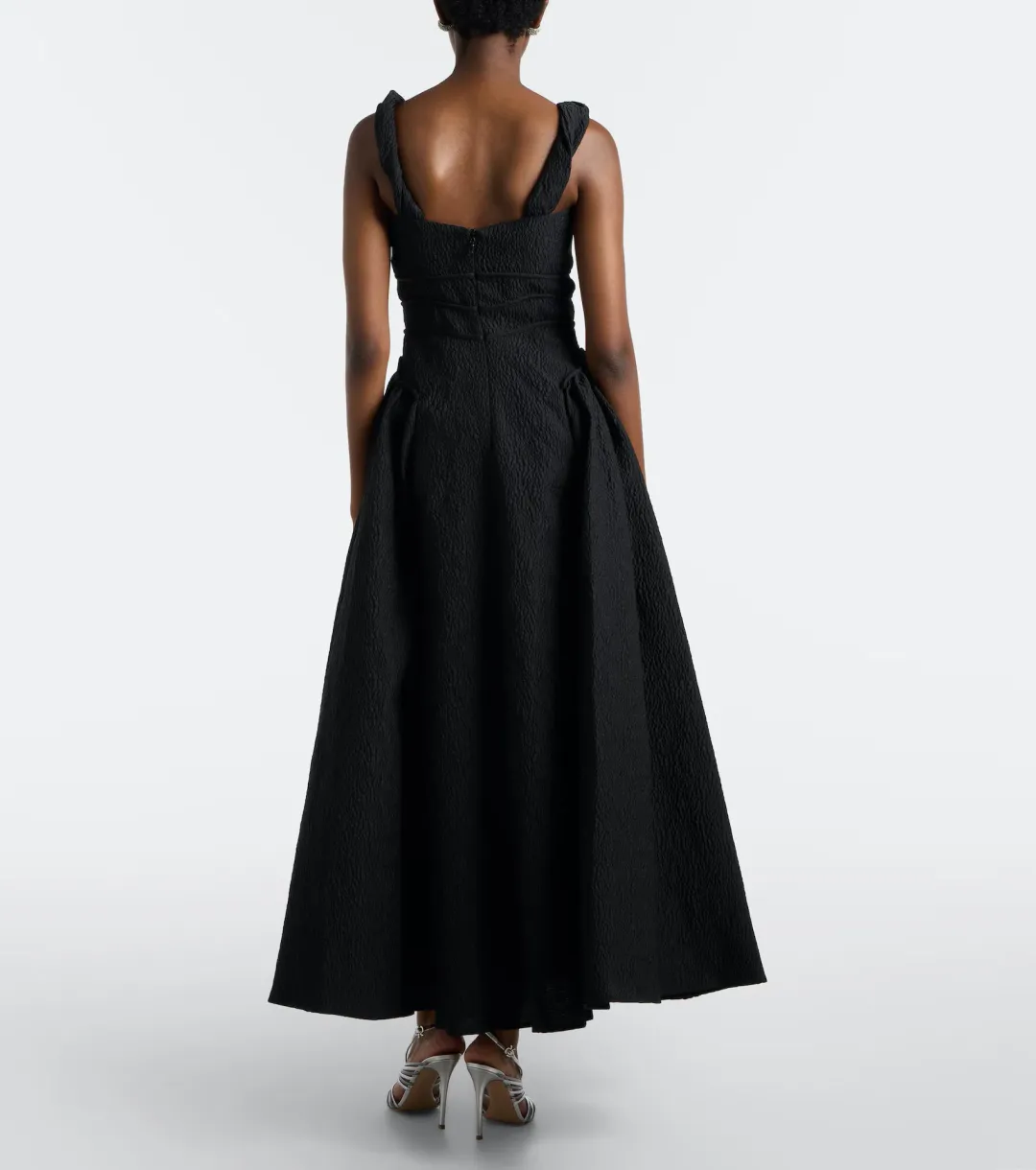 Rachel Gilbert Sophia Strap Dress in Black Size 4 / AU 14 for rent on The Volte - main image