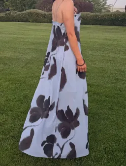 Elka Collective Monet Maxi Chocolate Floral Size 8 for rent on The Volte - image 2