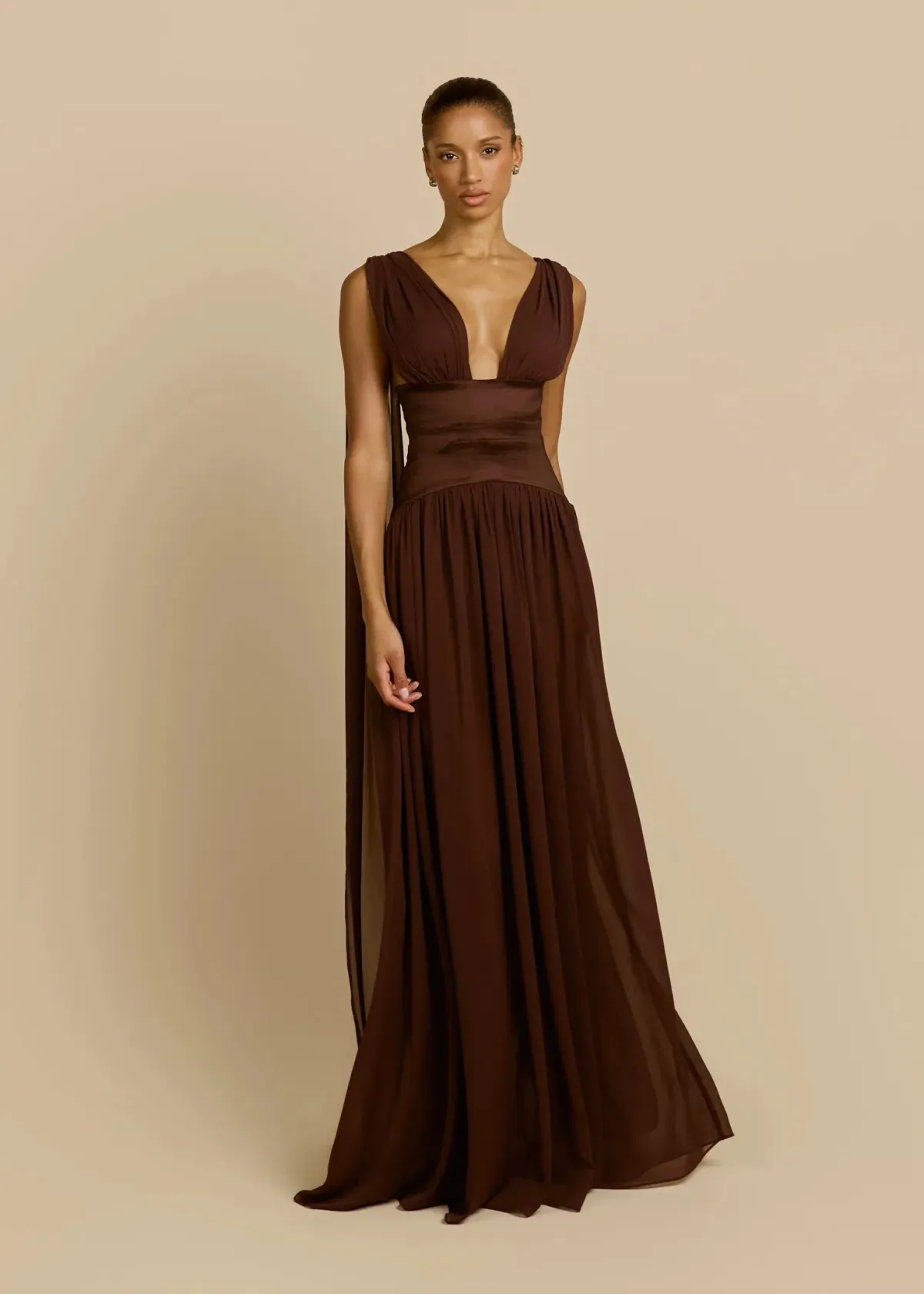ARCINA ORI RAMONA DRESS CACAO SIZE S (8 AU) - Image 4