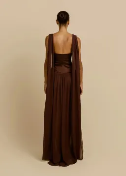 ARCINA ORI RAMONA DRESS CACAO SIZE M (10 AU) for rent on The Volte - image 6