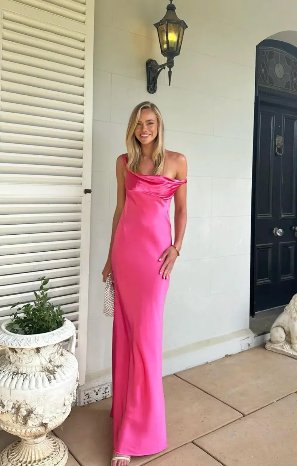 Natalie Rolt Monika Gown Pink Size 1 / AU 8 - Image 1
