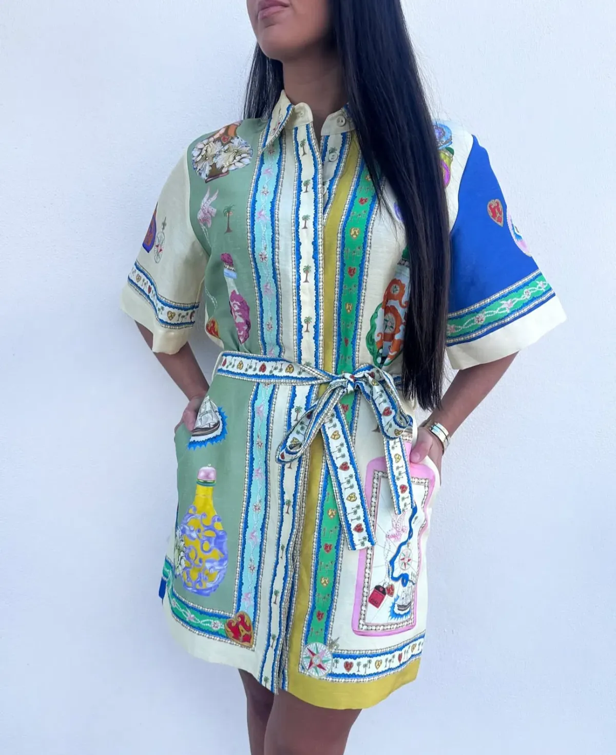 Alemais Elixir Mini Dress size 16 - Image 3