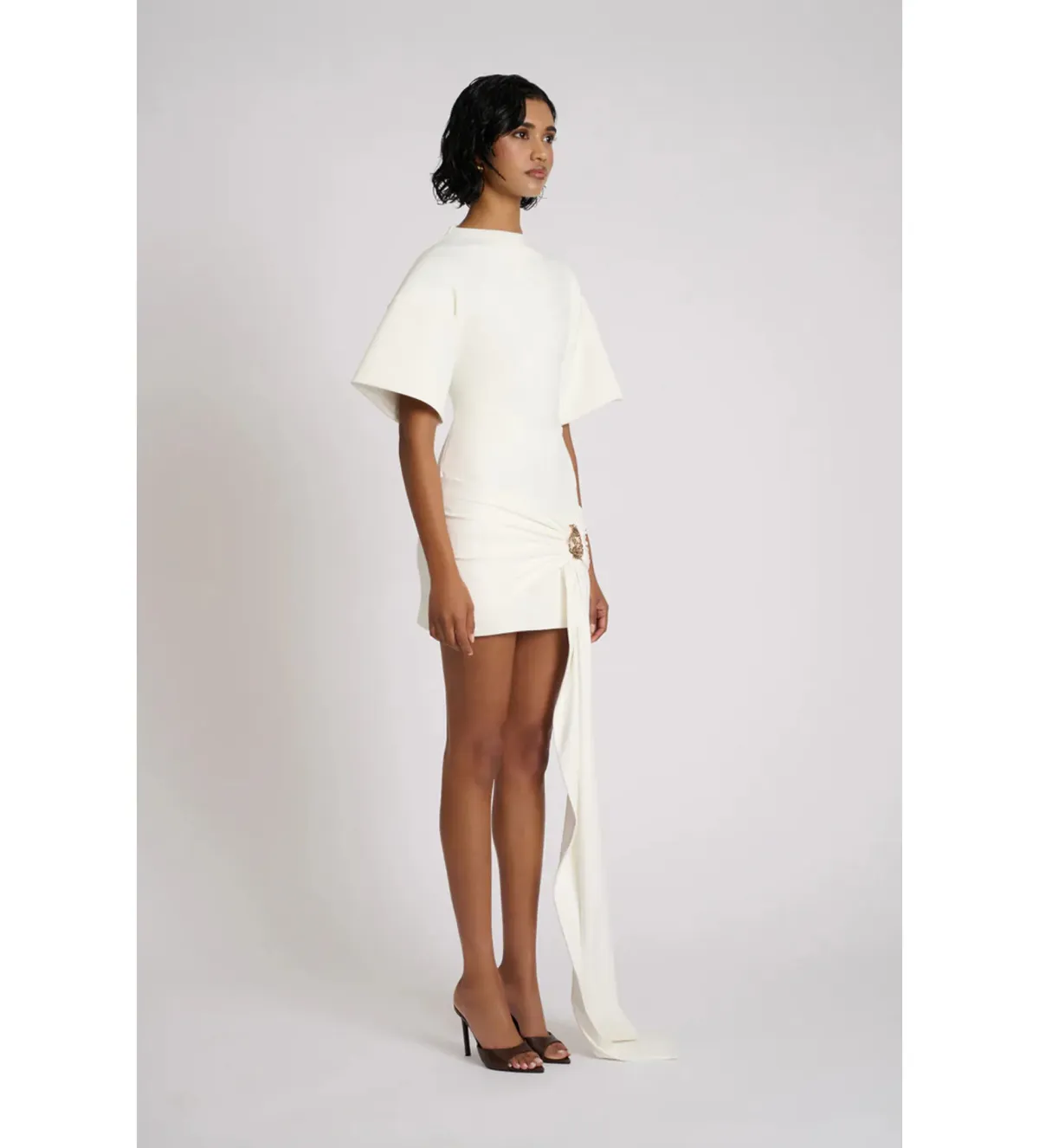 Eliya the Label Maxine Mini Dress White Size 10 - Image 6
