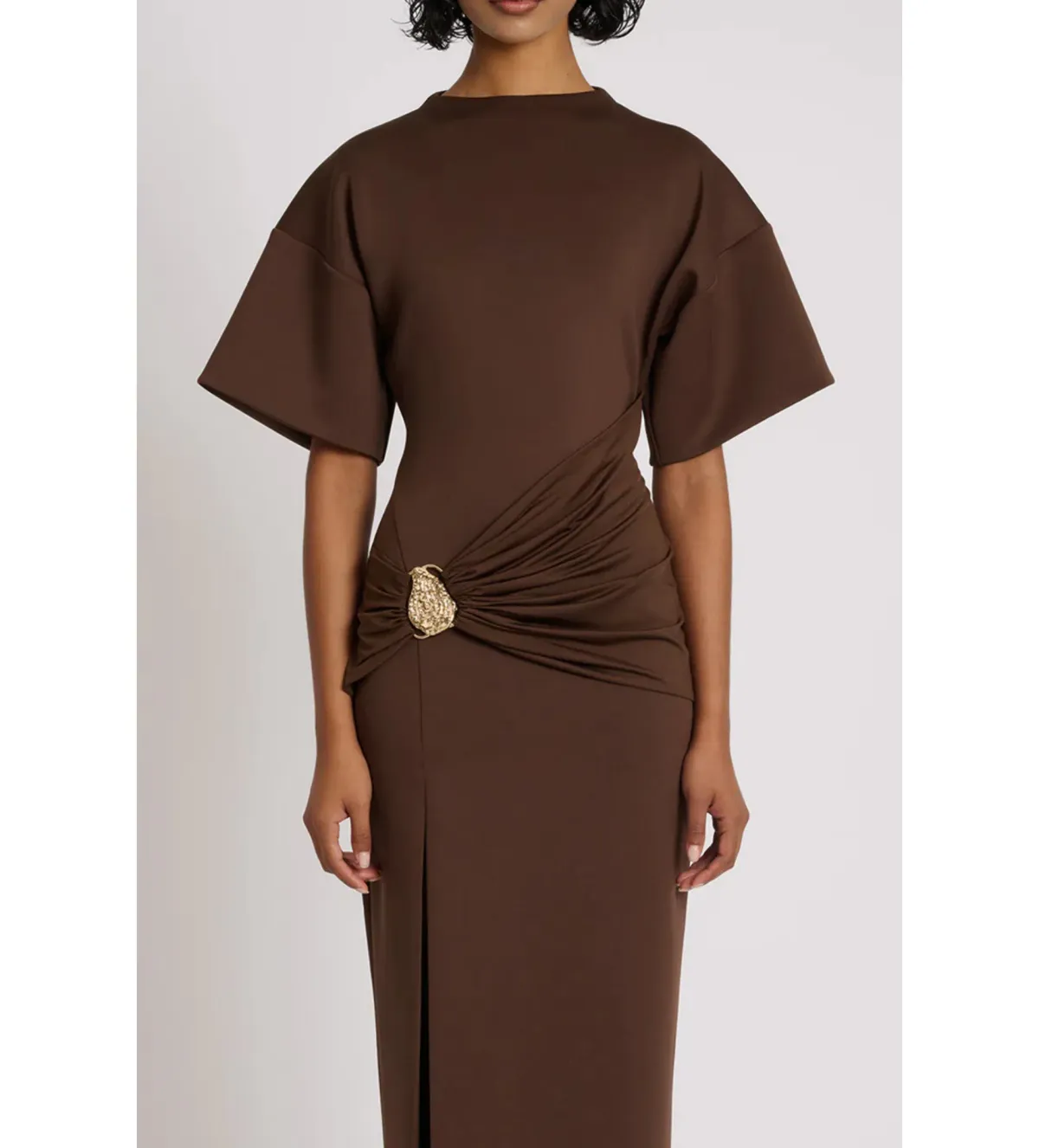 Eliya the Label Aldo Maxi Dress Chocolate Size 8 - Image 4
