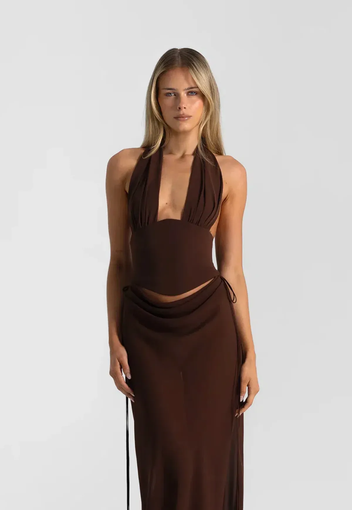 NATALIE ROLT BRONTE TOP & ALLIRA SKIRT. SIZE 1 / AU 8-10 - Image 4