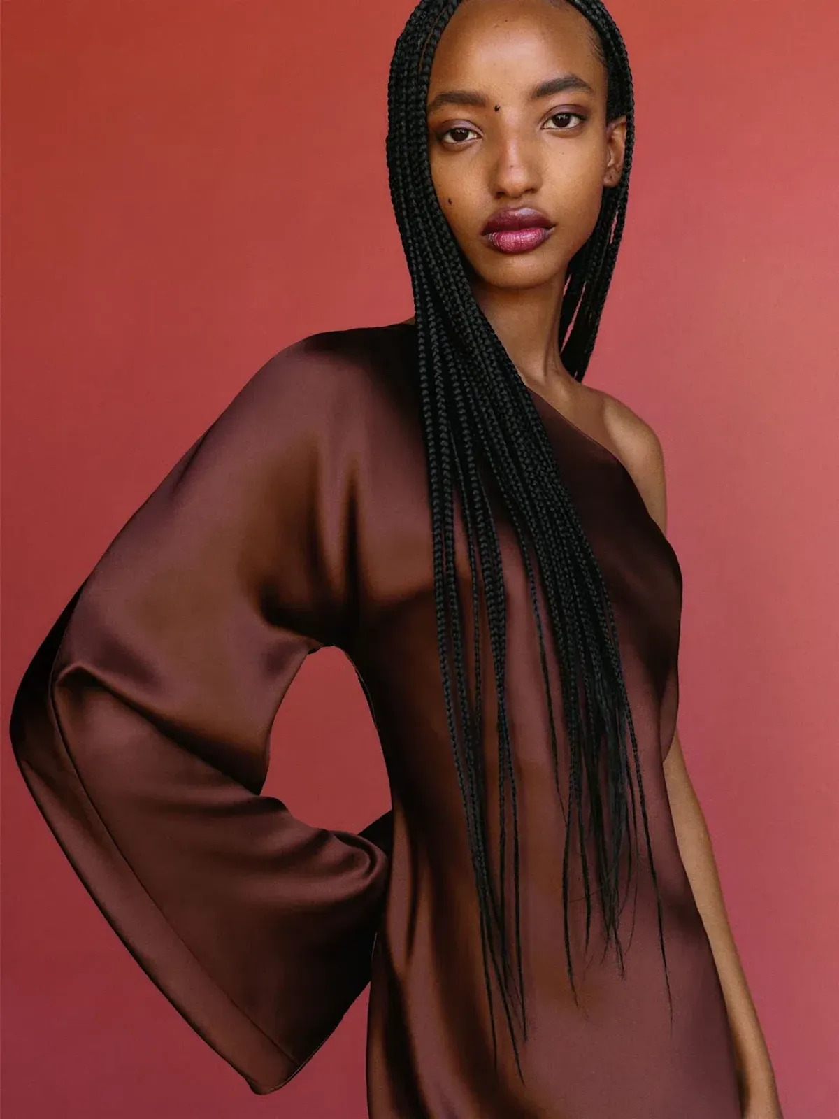 Reformation Omari Silk Dress - Image 2