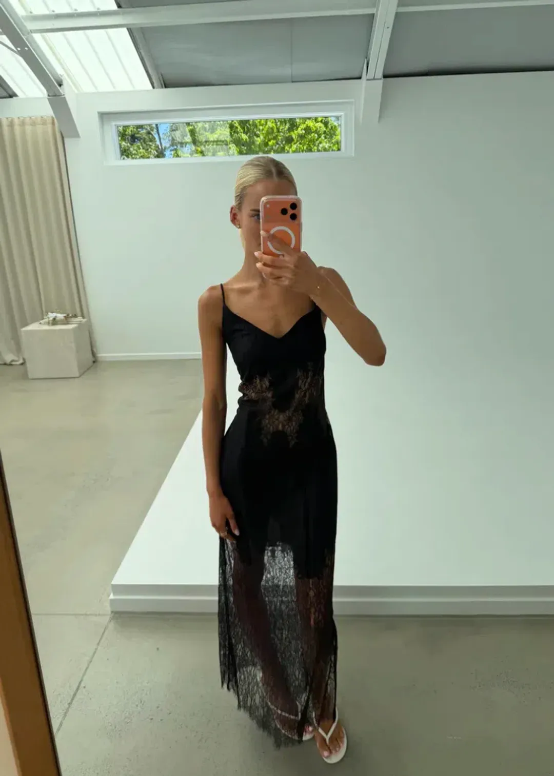 Camilla And Marc Filigree Dress in Black Size AU8 for rent on The Volte - main image