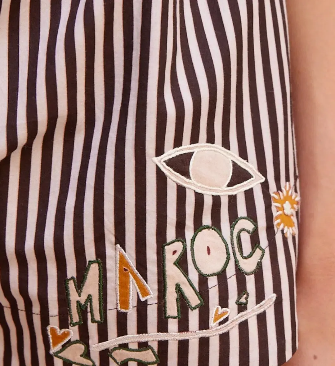 Sirocco Embroidered Shirt & shorts for rent on The Volte - main image