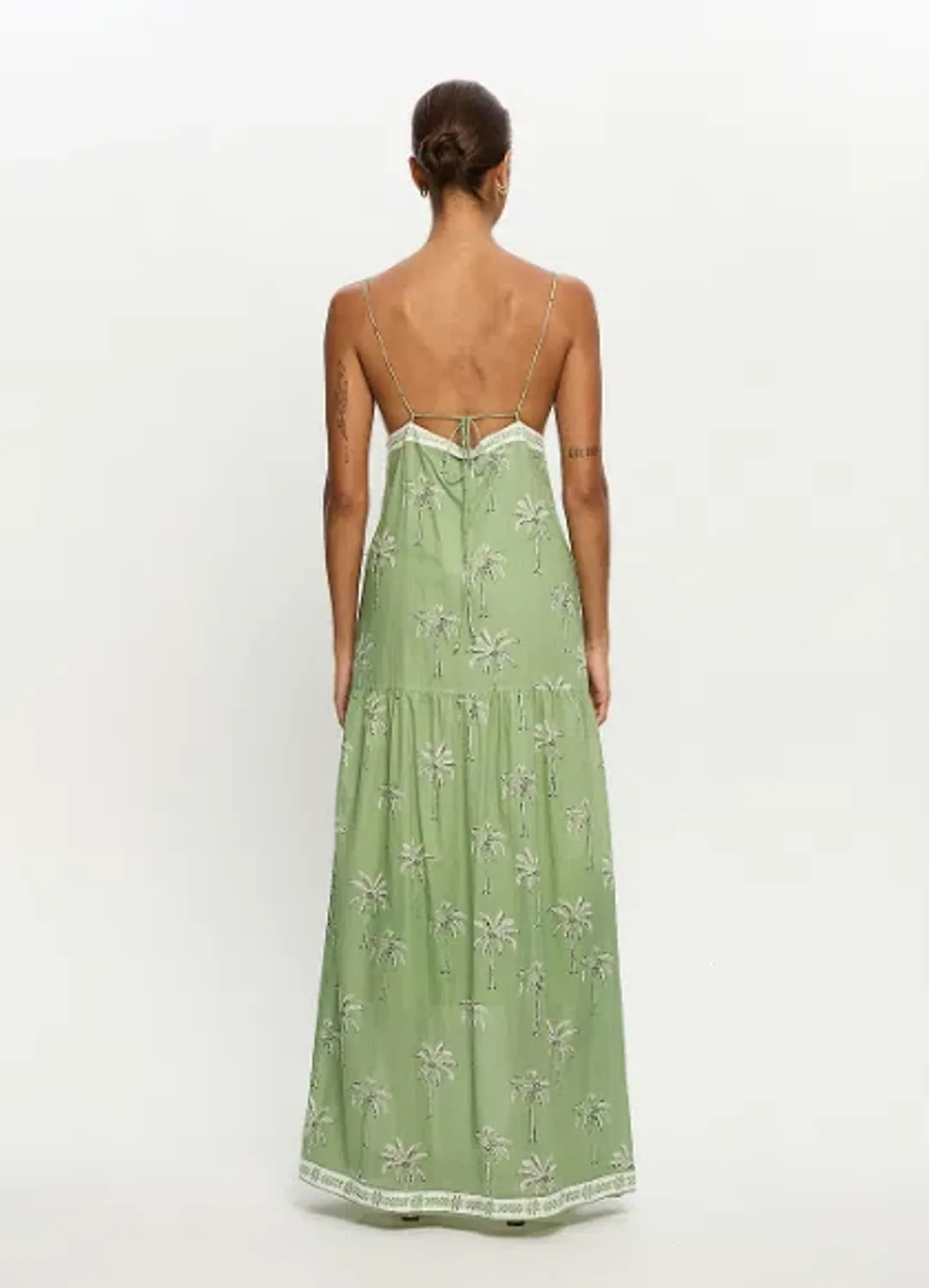 Kivari Kaelia Strappy Maxi Dress for rent on The Volte - main image