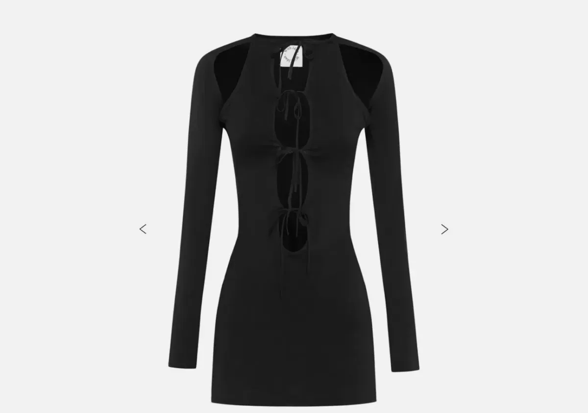 With Jean Midnight Dress Size xs/s for rent on The Volte - main image