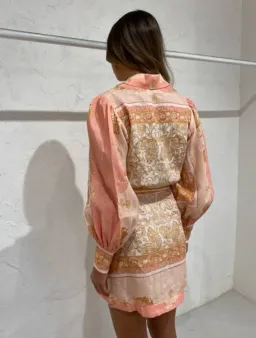 Alemais Ursula Mini Dress in Pink Size 8 for rent on The Volte - image 3