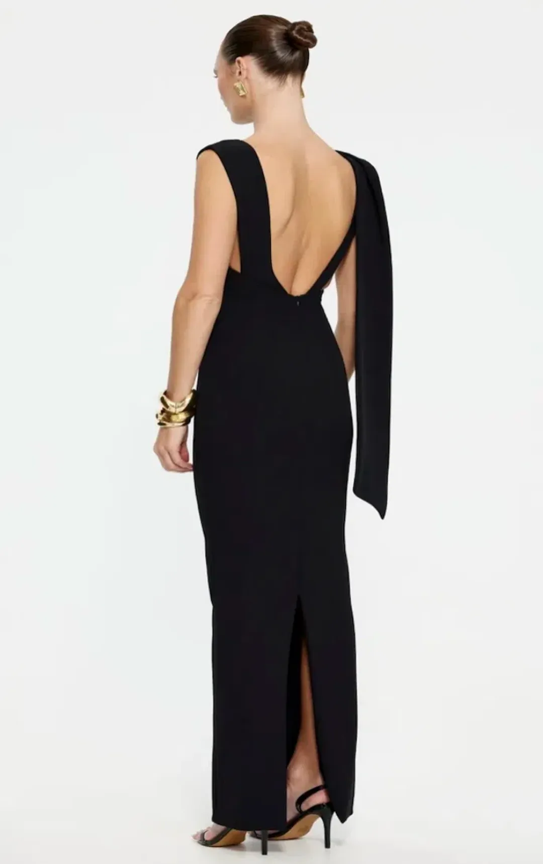 Effie Kats Audrey Gown Black for rent on The Volte - main image