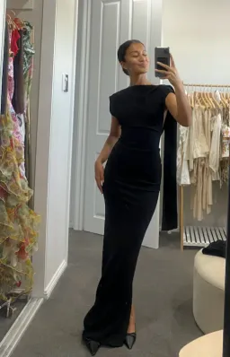 Effie Kats Audrey Gown Black for rent on The Volte - image 2