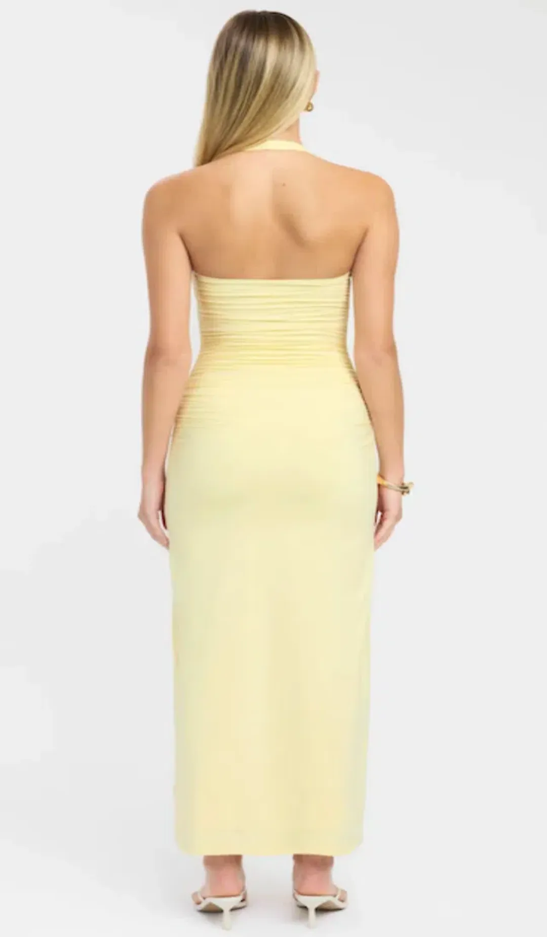 Kookai Hailey Halter Dress for rent on The Volte - main image