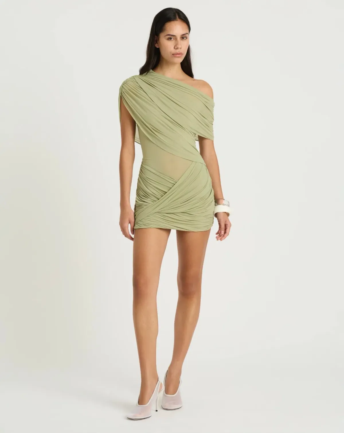 Benni Otto Mini Dress Size 6 - Image 3