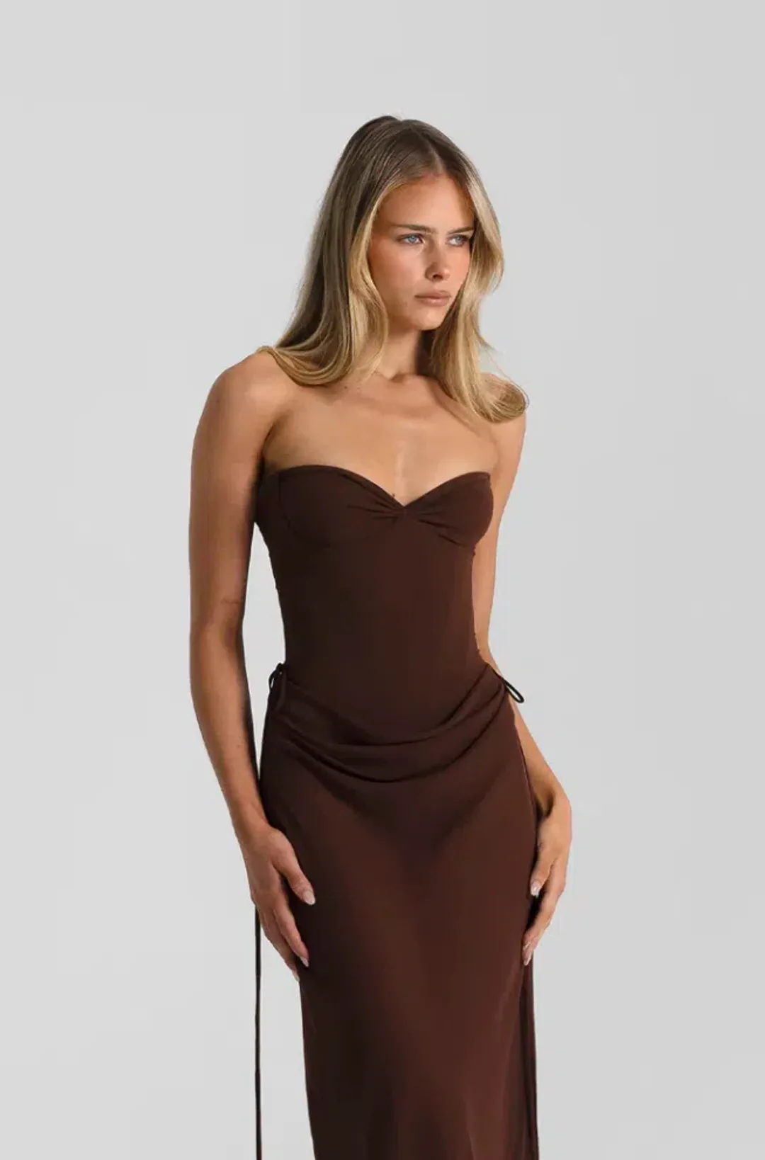 NATALIE ROLT VERITY BUSTIER & ALLIRA SKIRT. SIZE 1 / AU 8-10 for rent on The Volte - main image