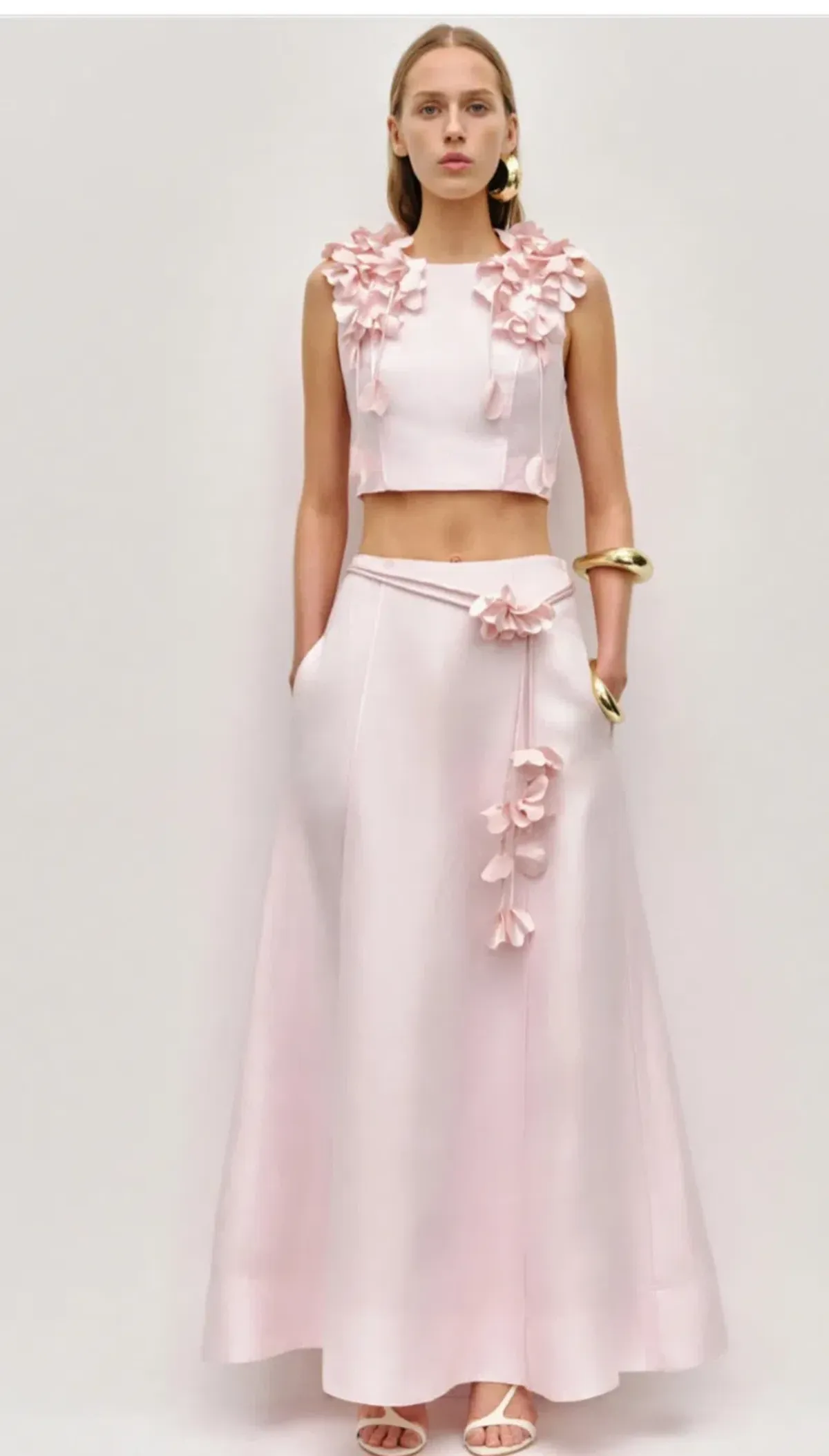 Camille Midi Skirt set s12 &Camille Flower Top s14 - Image 1