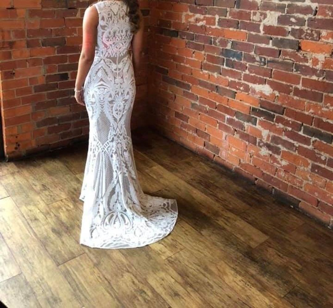 Jadore Floor length Dress size 10 for rent on The Volte - main image
