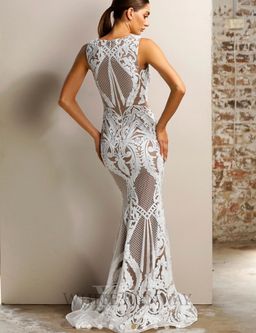 Jadore Floor length Dress size 10 for rent on The Volte - image 3