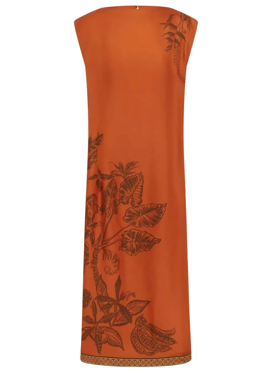 Alémais Monkey Dance Silk Midi Dress Size 16AU for rent on The Volte - main image