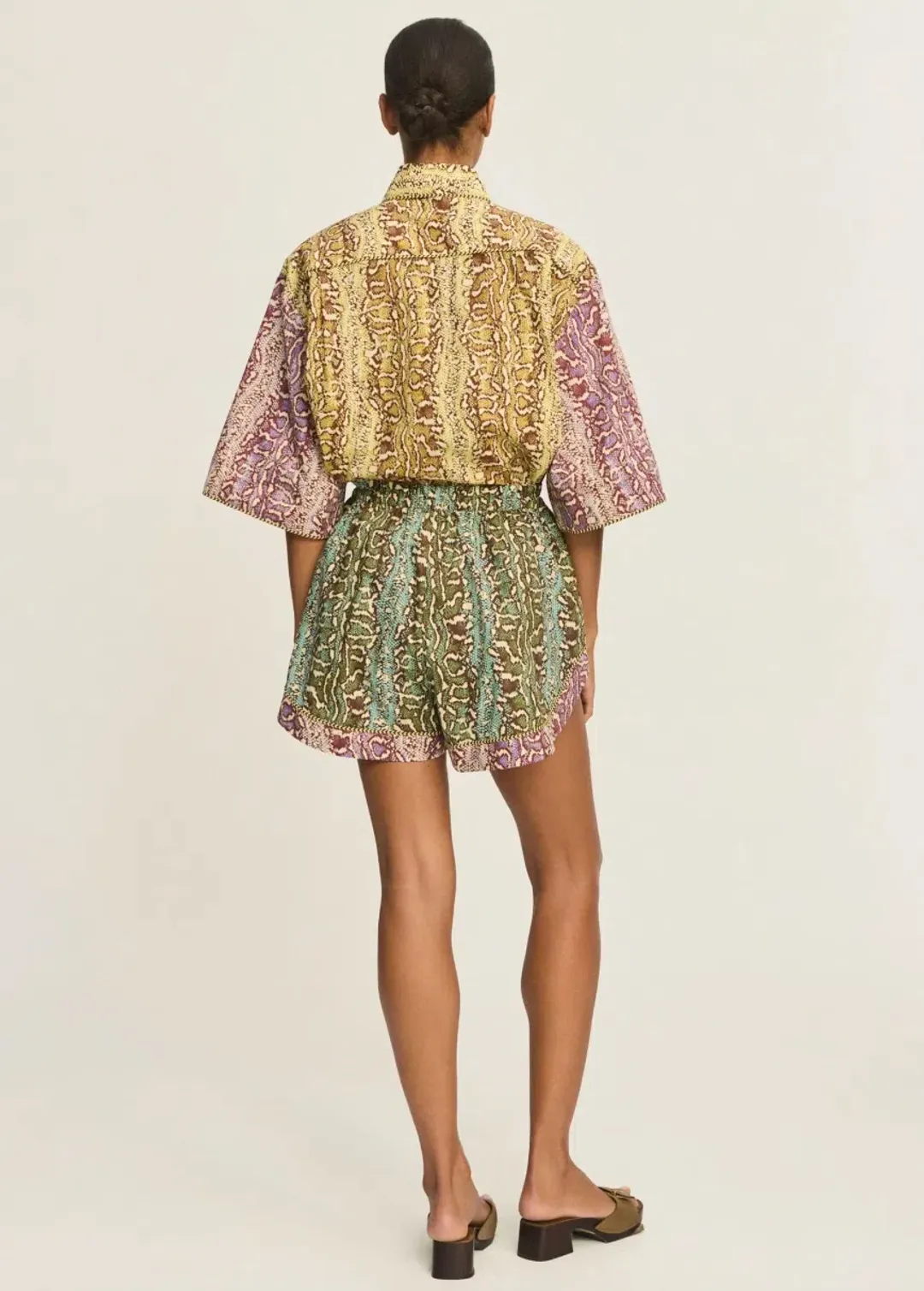 Alémais Varna Shirt and Short Set Size 16AU for rent on The Volte - main image