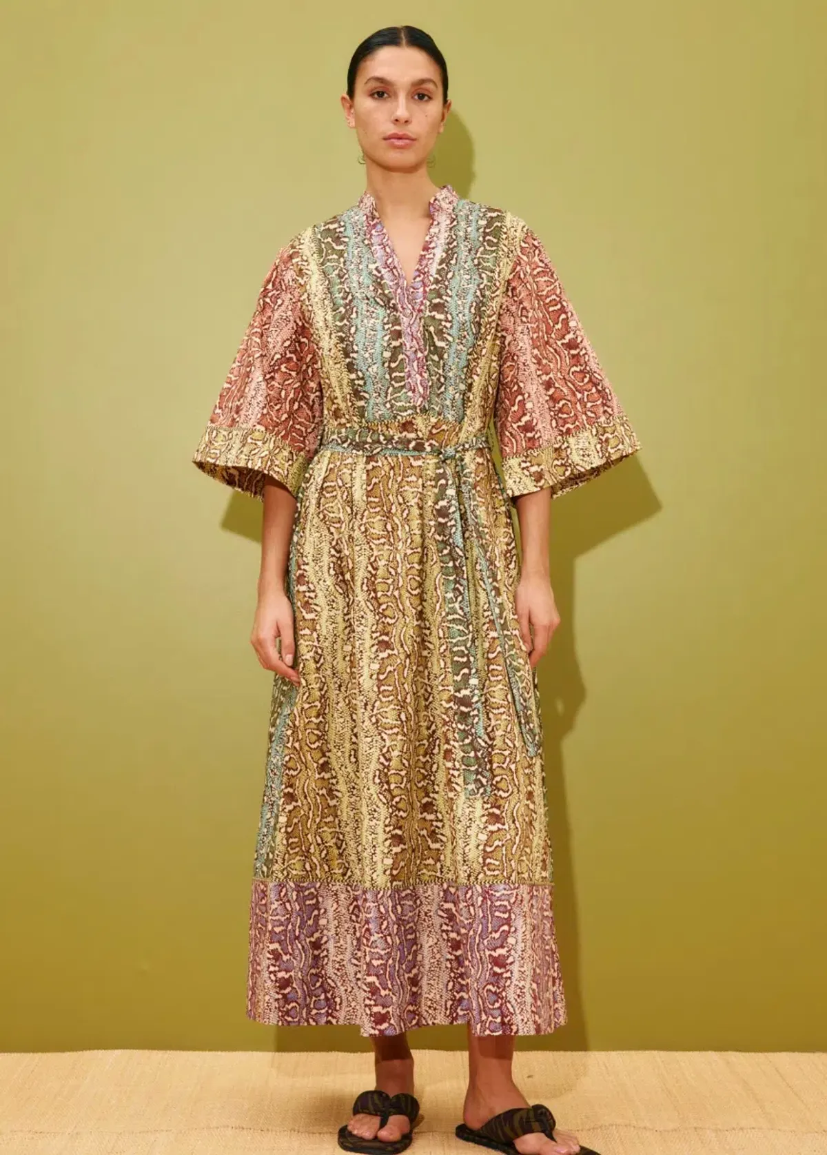 Alémais Varna Midi Dress Size 14AU - Image 1