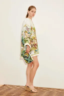 Alémais Jungle Boogie Mini Dress 16AU for rent on The Volte - image 2