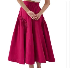 Aje Promise Midi Skirt Fuchsia Size 8 for rent on The Volte - image 3