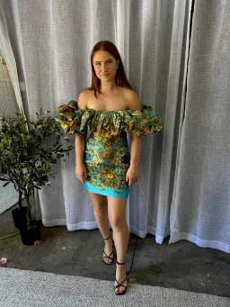 Alemais Sofie Mini Dress for rent on The Volte - image 3