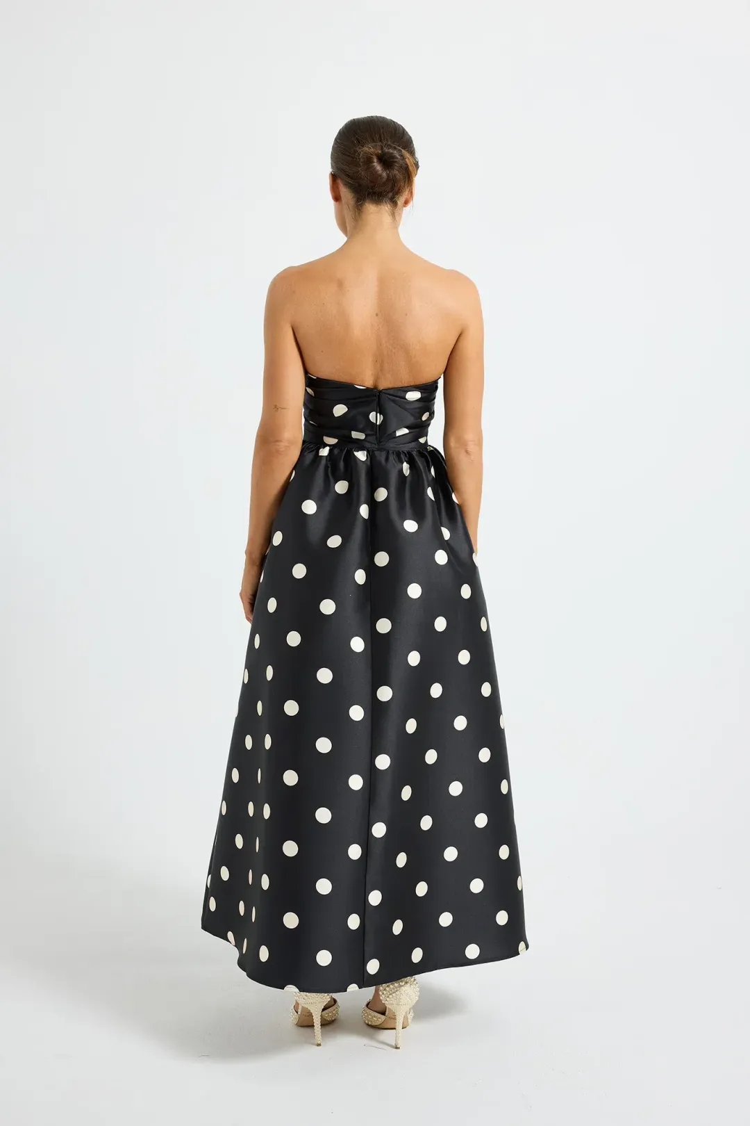 Pasduchas Dottie Strapless Midi for rent on The Volte - main image
