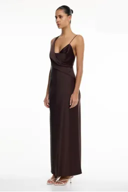 Significant Other Adriana dress chocolate size 12 for rent on The Volte - image 3