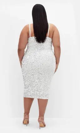 City Chic sequin Solar dress Sz S for rent on The Volte - image 3