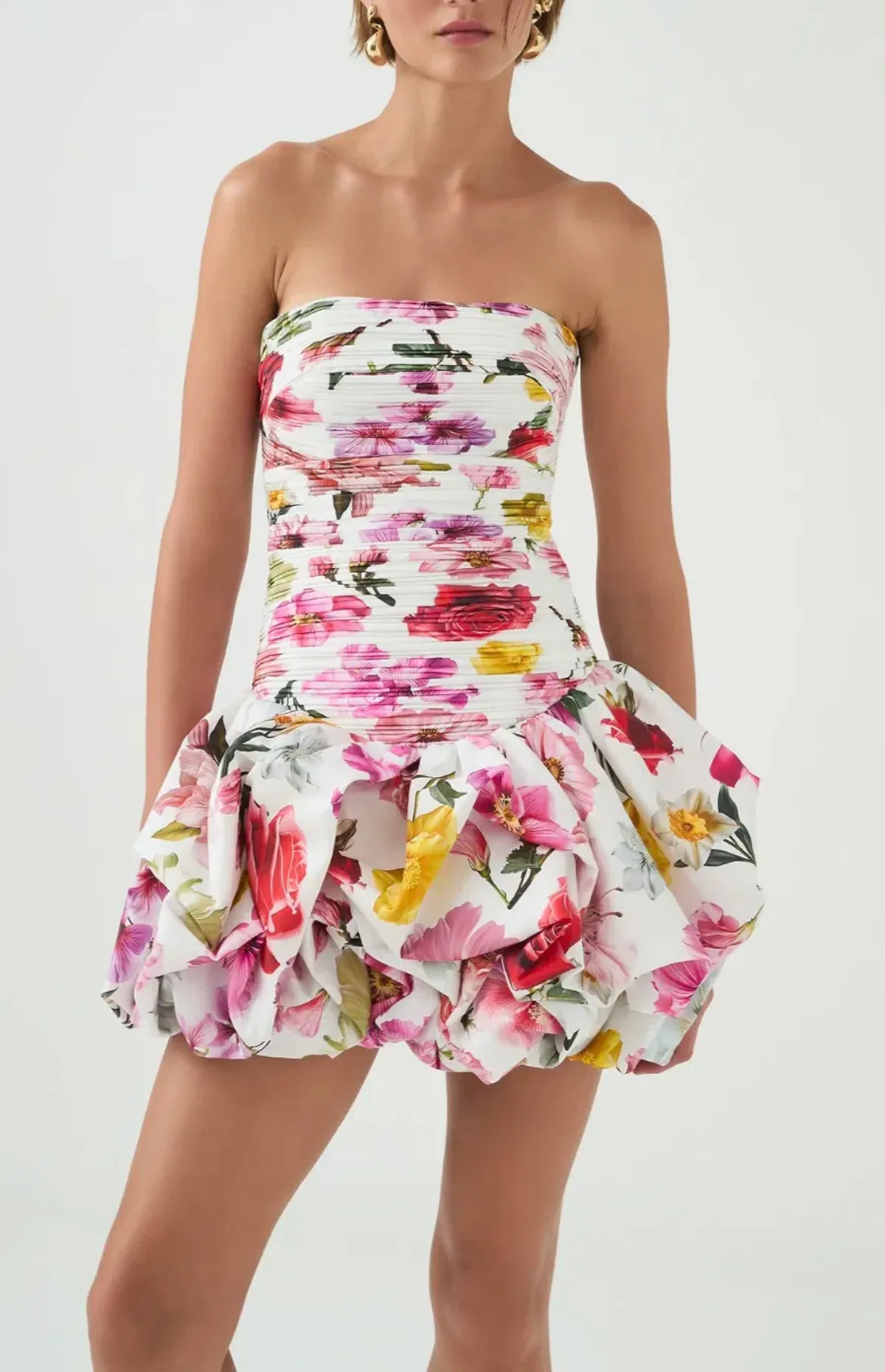 Aje Violette Bubble Hem Mini dress sz 16 - Image 4
