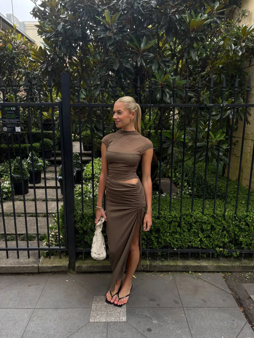 Benni Milo Mesh Maxi Dress Size 6 for rent on The Volte - main image