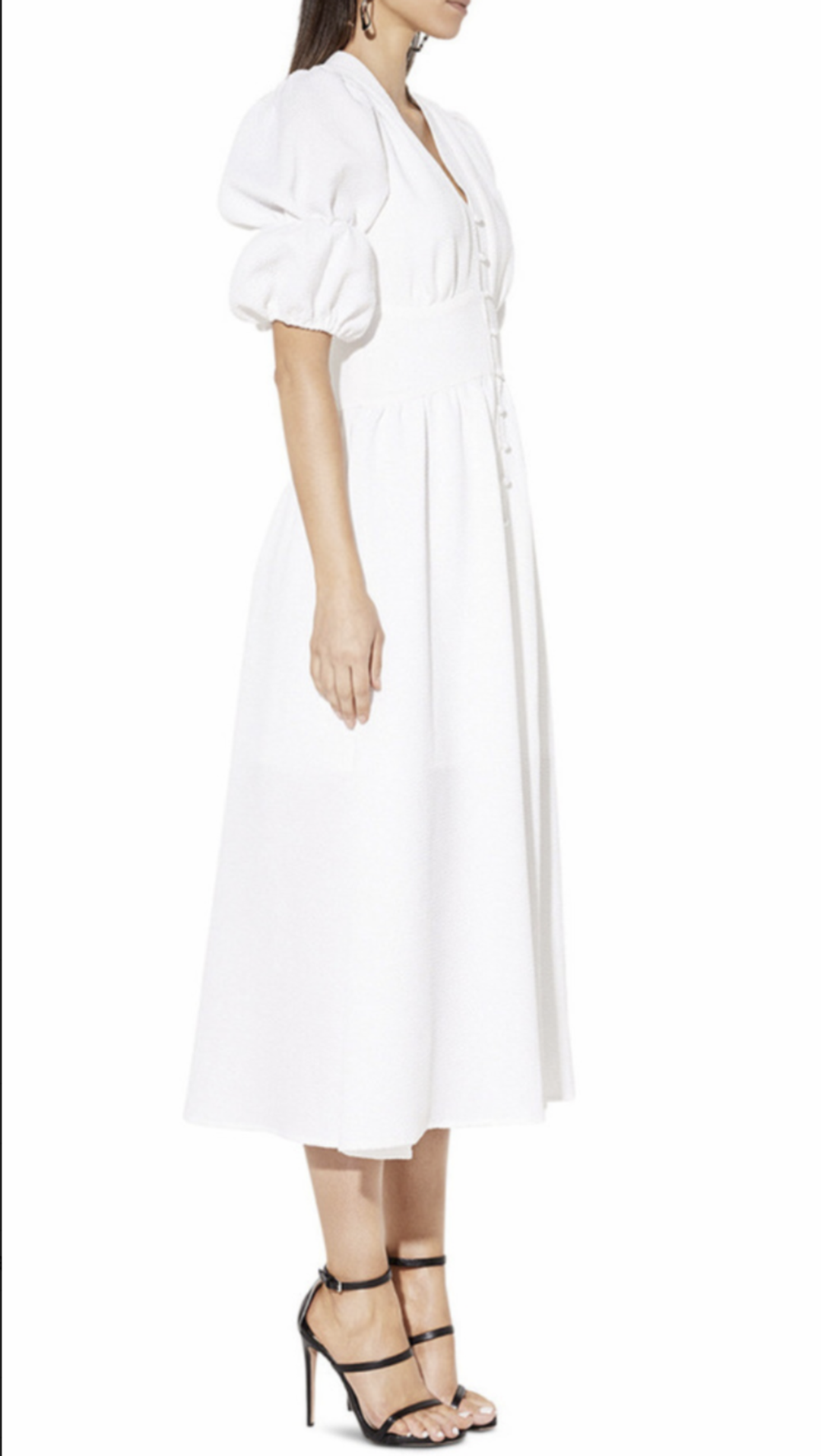 Mossman The Unscathed Maxi Dress White size 12 for rent on The Volte - main image