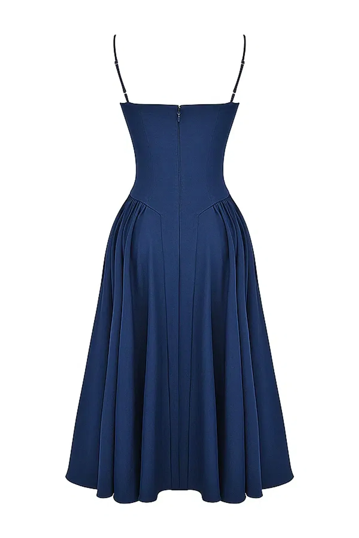 House of CB Samaria French Navy Corset Sundress Size S/AU 8 - Image 8