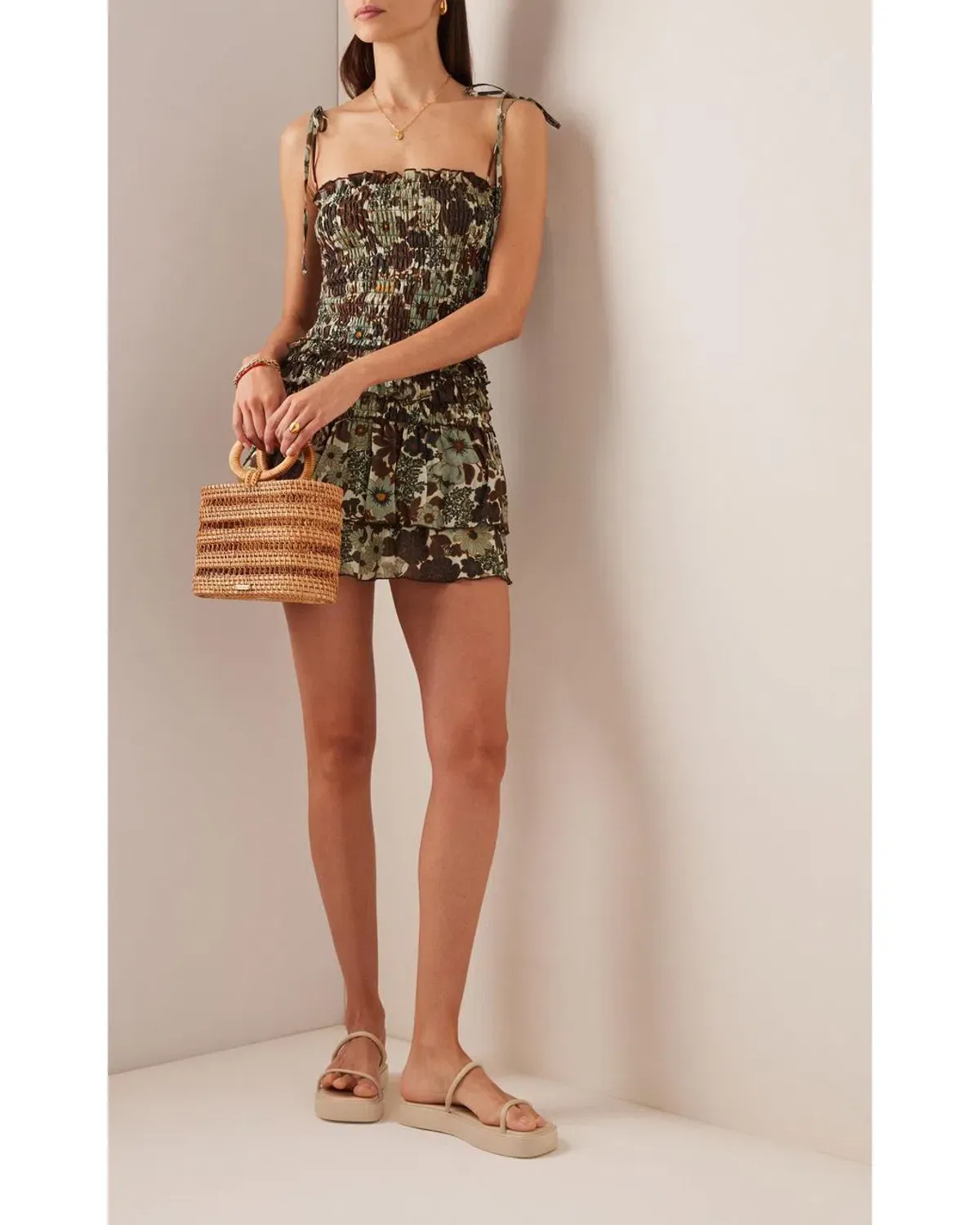 SIR the label, Constantine Tiered Mini Dress, Size 0 - Image 2