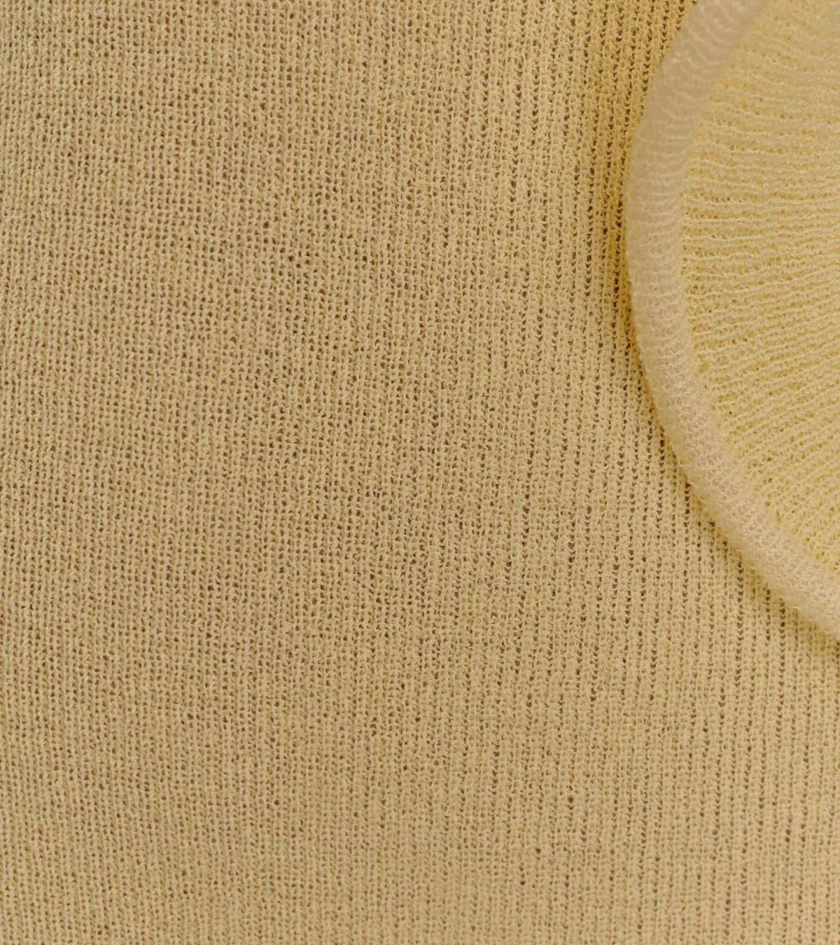 Meshki Sandrine Off Shoulder Knit Maxi Dress - Lemon - Size L / AU 12 - Image 6