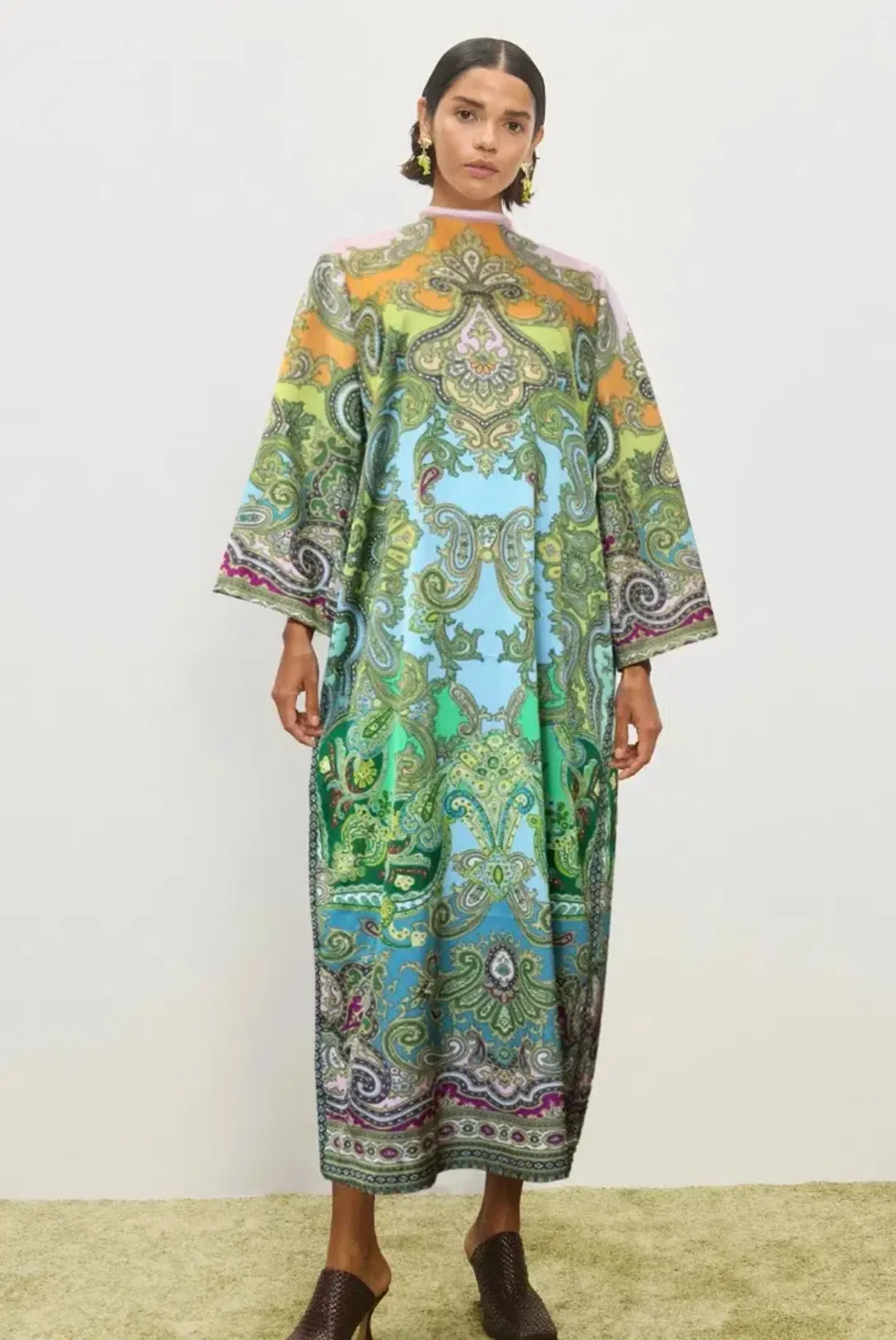 Alémais Clemenza Silk Midi Size 16AU for rent on The Volte - main image