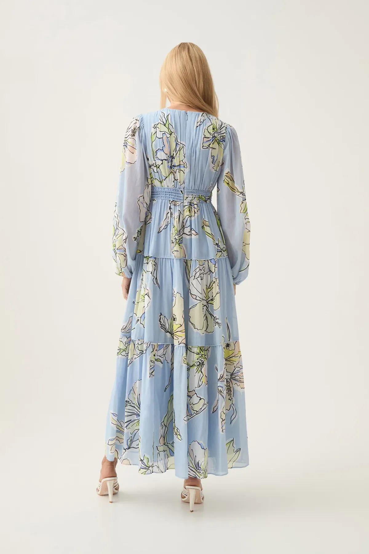 Aje Romantica Voile Maxi Dress Size 12 - Image 3