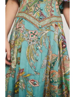 Alemais Franca Midi Dress 6 for rent on The Volte - image 4